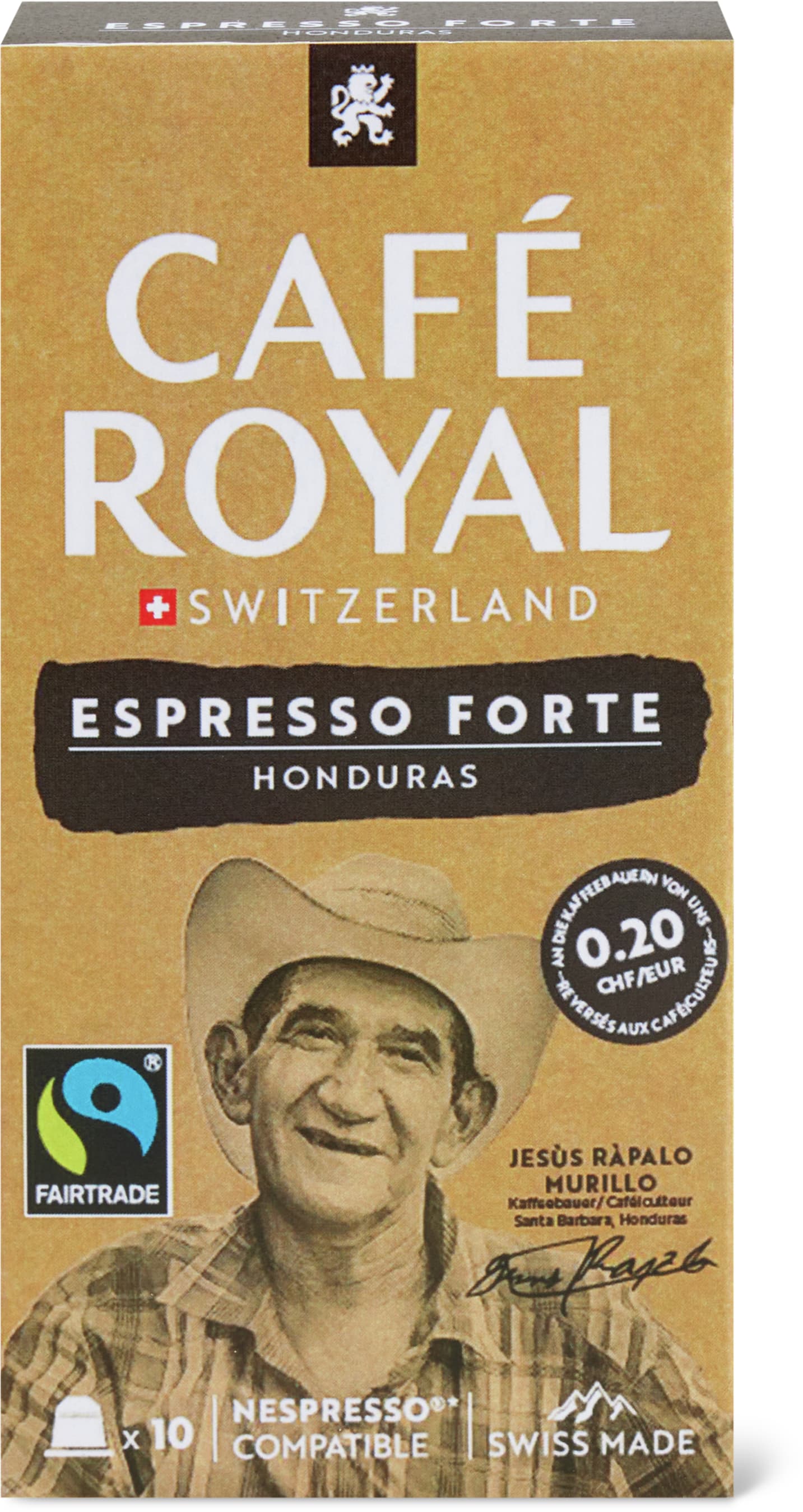 Honduras Espresso Forte 10 Kapseln